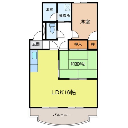 アリビオの物件間取画像